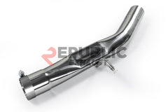 Audi Q8 Pre-facelift 2019 2020 2021 2022 2023 (2.0T) with Aftermarket Parts - Catback Exhaust Quad Exit Tips Titanium / Stainless Steel from Republic Exhaust