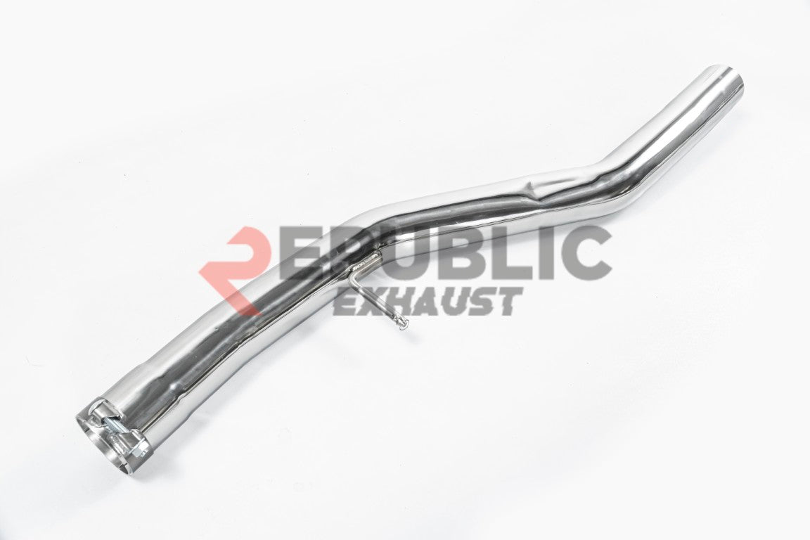 BMW 3 Series 328i 320i F30 & GT Gran Turismo 330i 328i 320i F30 2012 2013 2014 2015 2016 2017 2018 2019 with Aftermarket Parts - Catback Exhaust Dual Exit Tips Titanium / Stainless Steel from Republic Exhaust