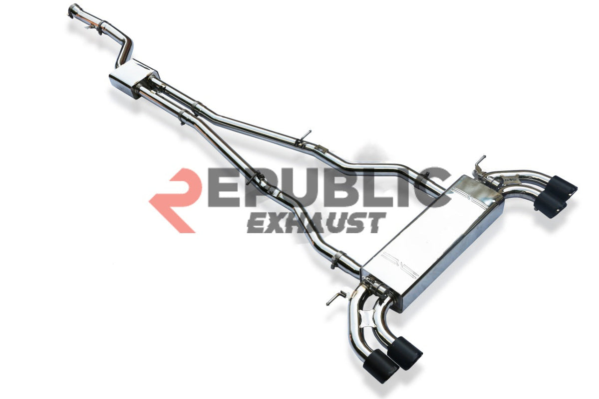 BMW 5 Series 530 G60 2024-ON (2.0T) with Aftermarket Parts - Catback Exhaust with Valve Titanium / Stainless Steel from Republic Exhaust
