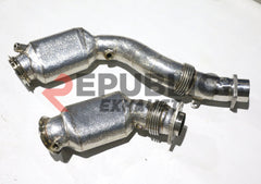 BMW M4 F82 2014 2015 2016 2017 2018 2019 2020 with Aftermarket Parts - 100 & 200 & 300 CELL & Test Pipe/No Cat Downpipe Stainless Steel from Republic Exhaust