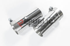 BMW M8 F91 F92 F93 2019-ON (4.4T) with Aftermarket Parts - Catback Exhaust Quad Exit Tips Titanium / Stainless Steel from Republic Exhaust