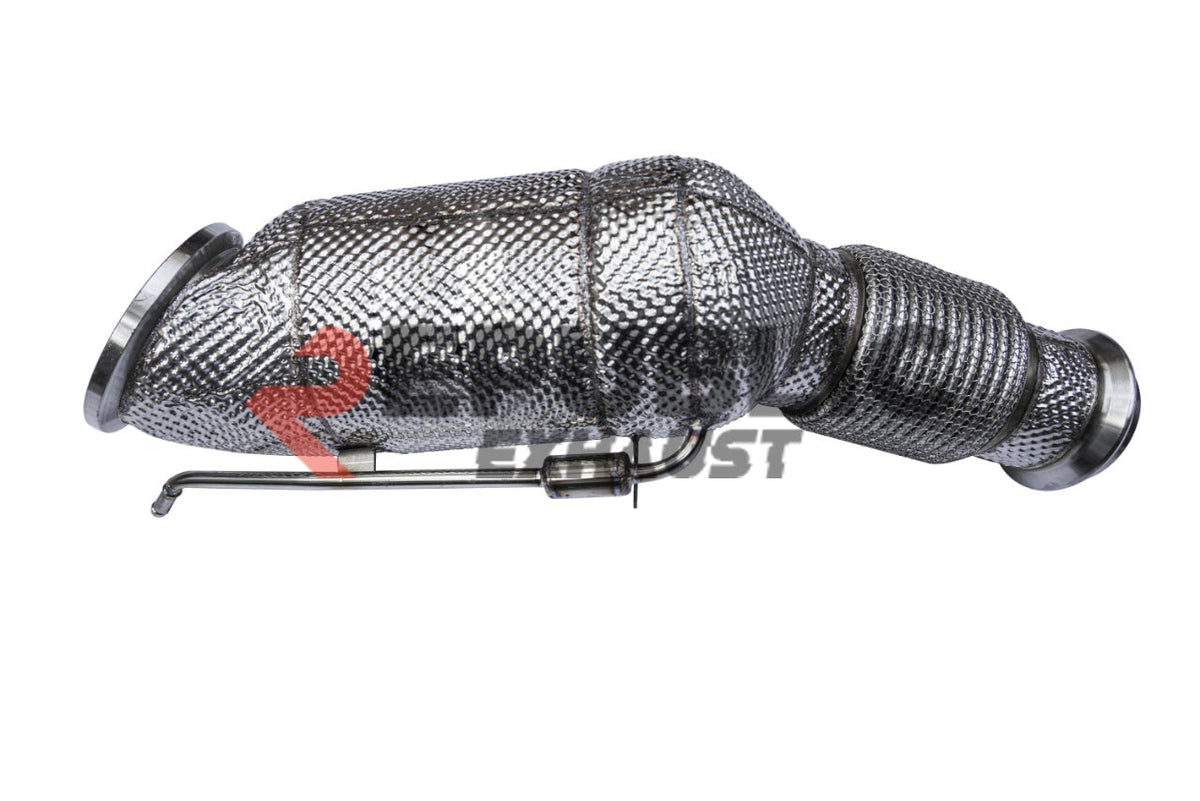 BMW X4 G02 Pre-LCI 2019 2020 2021 (2.0T) with Aftermarket Parts - 100 & 200 & 300 CELL & Test Pipe/No Cat Downpipe Stainless Steel from Republic Exhaust