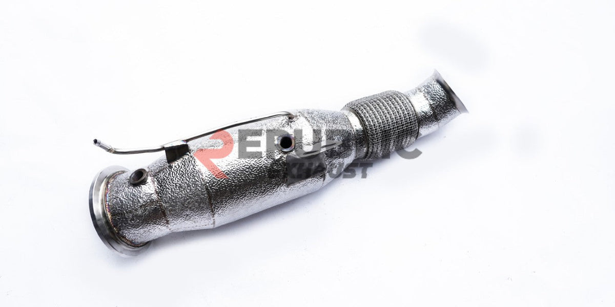 BMW X5 xDrive50e x/sDrive40i G05 2020-ON (3.0T) with Aftermarket Parts - 100 & 200 & 300 CELL & Test Pipe/No Cat Downpipe Stainless Steel from Republic Exhaust