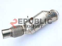 BMW Z4 sDrive30 G29 2019-ON (2.0T) with Aftermarket Parts - 100 & 200 & 300 CELL & Test Pipe/No Cat Downpipe Stainless Steel from Republic Exhaust