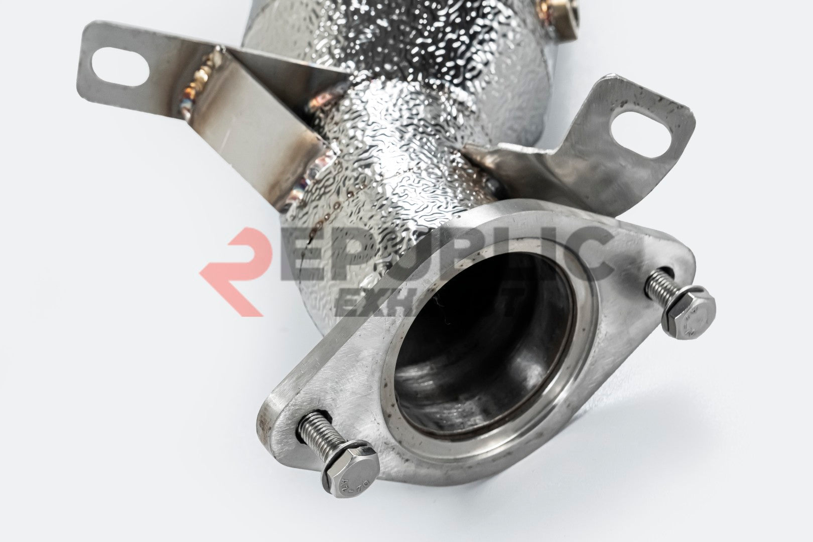 Cadillac CT5 Base 2020-ON with Aftermarket Parts - 100 & 200 & 300 CELL & Test Pipe/No Cat Downpipe Stainless Steel from Republic Exhaust