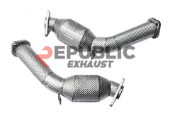 Infiniti G37 G37x IPL Anniversary Journey Sport X Base 2008 2009 2010 2011 2012 2013 with Aftermarket Parts - 100 & 200 & 300 CELL & Straight Pipe Headers Stainless Steel from Republic Exhaust