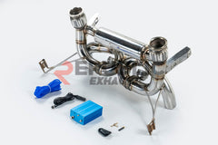 Lamborghini Huracan EVO Tecnica STO 2020 2021 2022 2023 with Aftermarket Parts - Catback Exhaust with Valve Titanium from Republic Exhaust