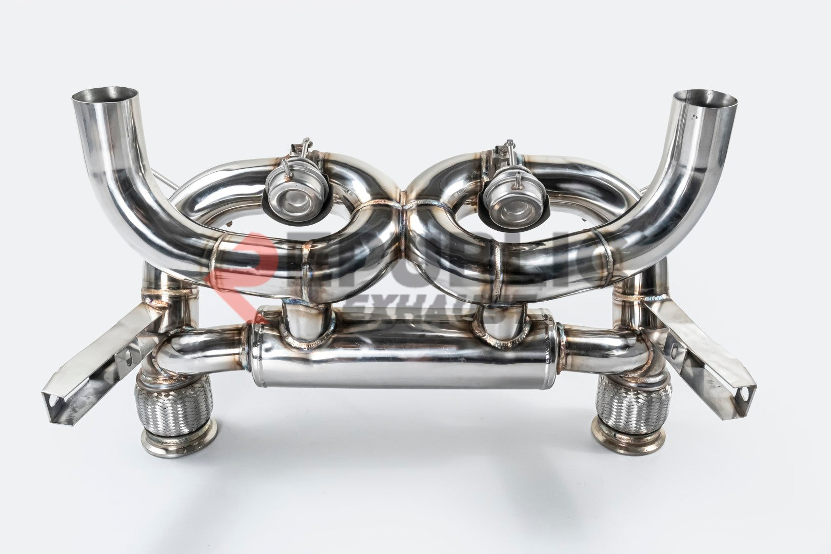 Lamborghini Huracan EVO Tecnica STO 2020 2021 2022 2023 with Aftermarket Parts - Catback Exhaust with Valve Titanium from Republic Exhaust