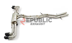 Lamborghini Urus 2019-ON (4.0T V8) with Aftermarket Parts - Catback Exhaust Quad Exit with Valve Stainless Steel from Republic Exhaust