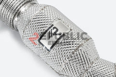 Land Rover Range Rover Evoque 2.0L 2015 2016 2017 with Aftermarket Parts - 100 & 200 & 300 CELL & Test Pipe/No Cat Downpipe Stainless Steel from Republic Exhaust