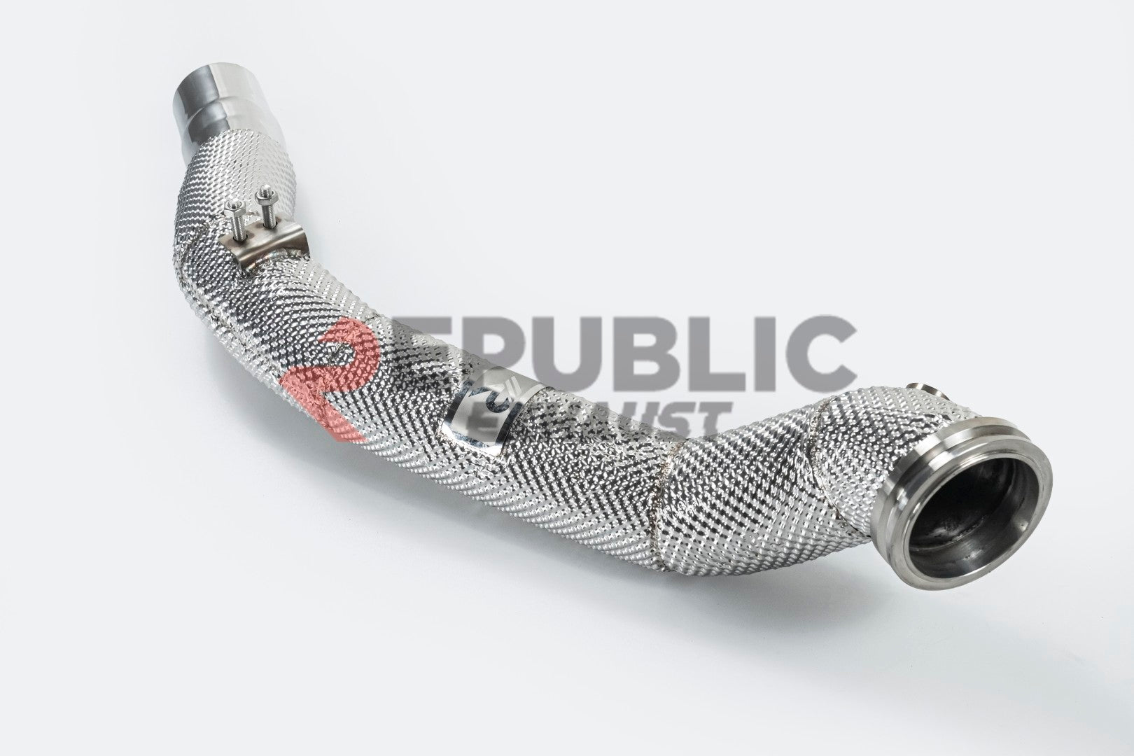 Maserati Ghibli 2014-ON (3.0T RWD/AWD) with Aftermarket Parts - 100 & 200 & 300 CELL & Test Pipe/No Cat Downpipe Stainless Steel from Republic Exhaust