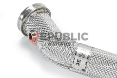 Republic Exhaust 100 & 200 & 300 CELL & Test Pipe/No Cat Downpipe for Maserati Quattroporte AWD 2014-ON Stainless Steel