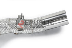 Republic Exhaust 100 & 200 & 300 CELL & Test Pipe/No Cat Downpipe for Maserati Quattroporte AWD 2014-ON Stainless Steel