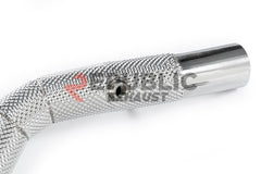 Republic Exhaust 100 & 200 & 300 CELL & Test Pipe/No Cat Downpipe for Maserati Quattroporte AWD 2014-ON Stainless Steel