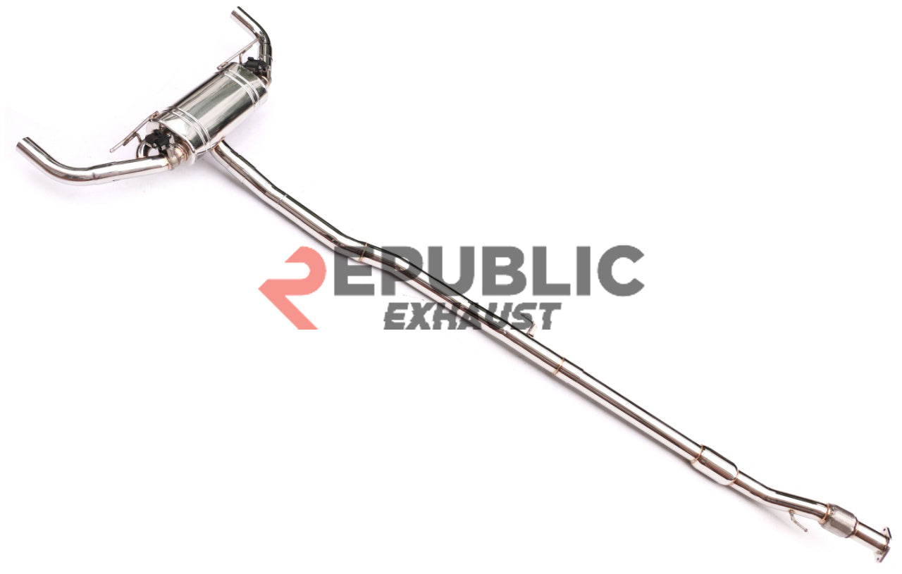 Mercedes Benz A-Class A35 W177 V177 2019-ON (2.0T) with Aftermarket Parts - Catback Exhaust Dual Tips Exit Titanium / Stainless Steel from Republic Exhaust