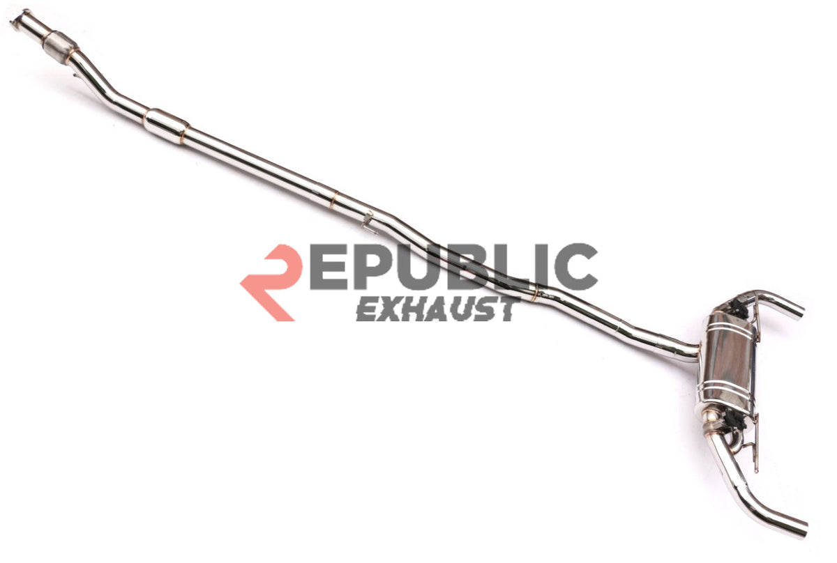 Mercedes Benz A-Class A35 W177 V177 2019-ON (2.0T) with Aftermarket Parts - Catback Exhaust Dual Tips Exit Titanium / Stainless Steel from Republic Exhaust