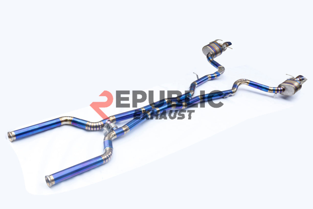Mercedes Benz AMG 4 Door GT63S X290 Pre-Facelift 2019 2020 2021 with Aftermarket Parts - Catback Exhaust with Valve Titanium / Stainless Steel from Republic Exhaust