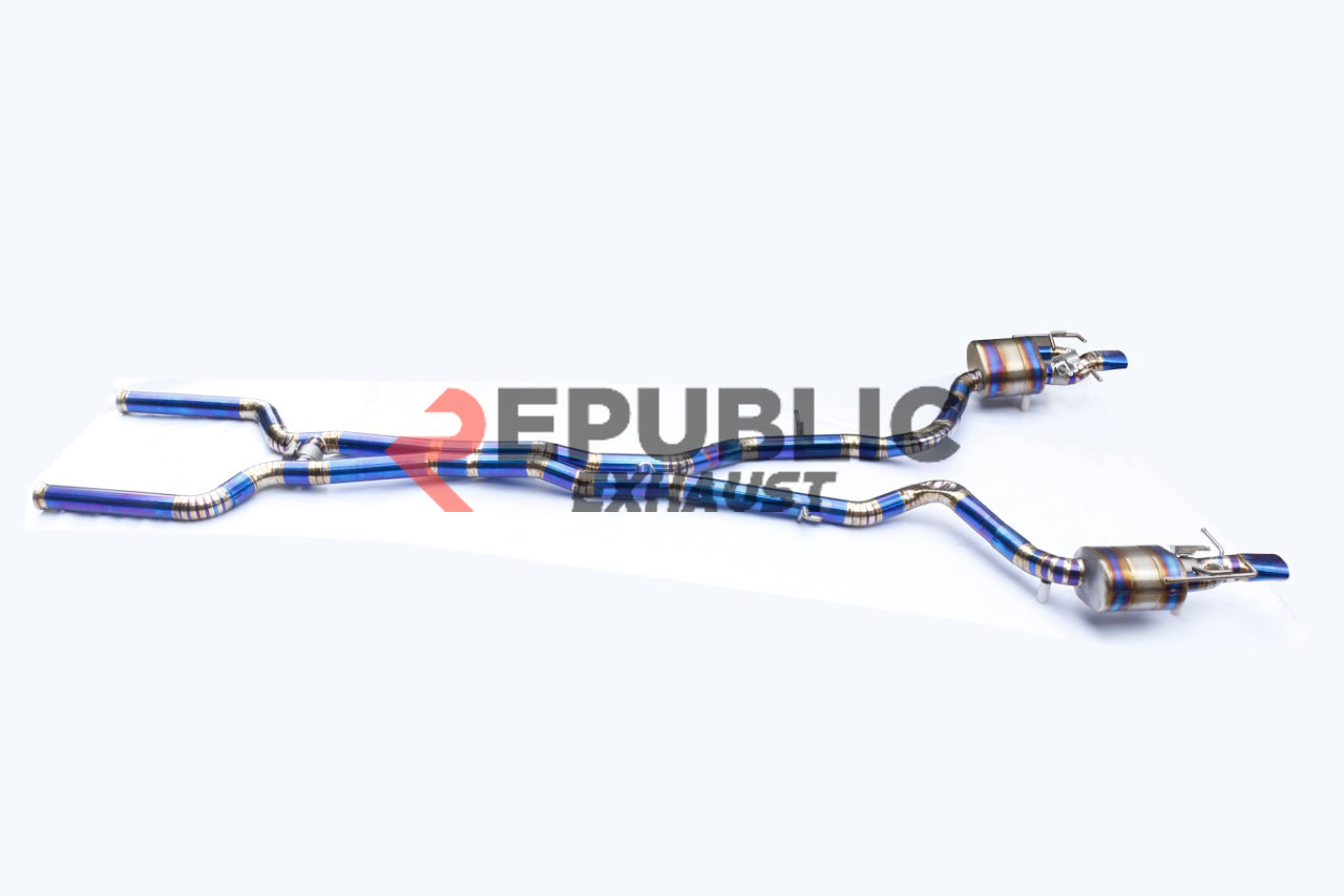 Mercedes Benz AMG 4 Door GT63S X290 Pre-Facelift 2019 2020 2021 with Aftermarket Parts - Catback Exhaust with Valve Titanium / Stainless Steel from Republic Exhaust