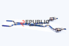 Mercedes Benz AMG 4 Door GT63S X290 Pre-Facelift 2019 2020 2021 with Aftermarket Parts - Catback Exhaust with Valve Titanium / Stainless Steel from Republic Exhaust