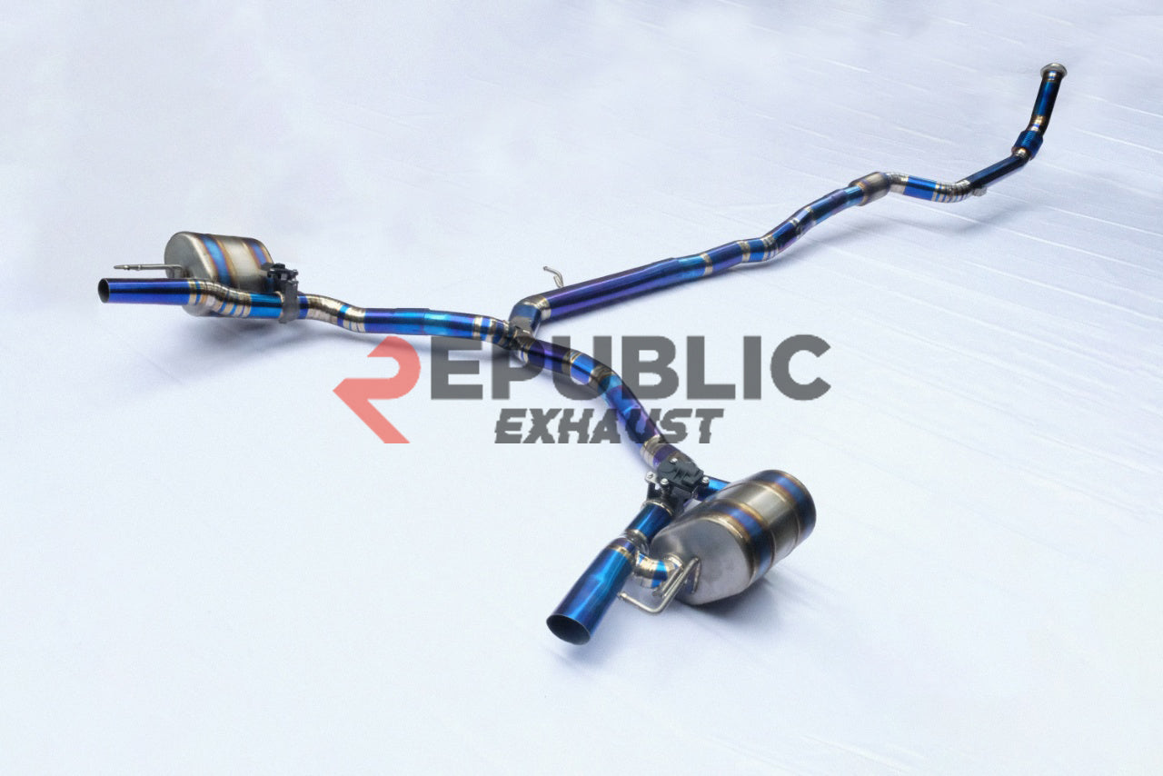 Mercedes Benz AMG GT 4 Door GT53 GT50 X290 2019-ON (3.0T) with Aftermarket Parts - Catback Exhaust with Valve Titanium / Stainless Steel from Republic Exhaust