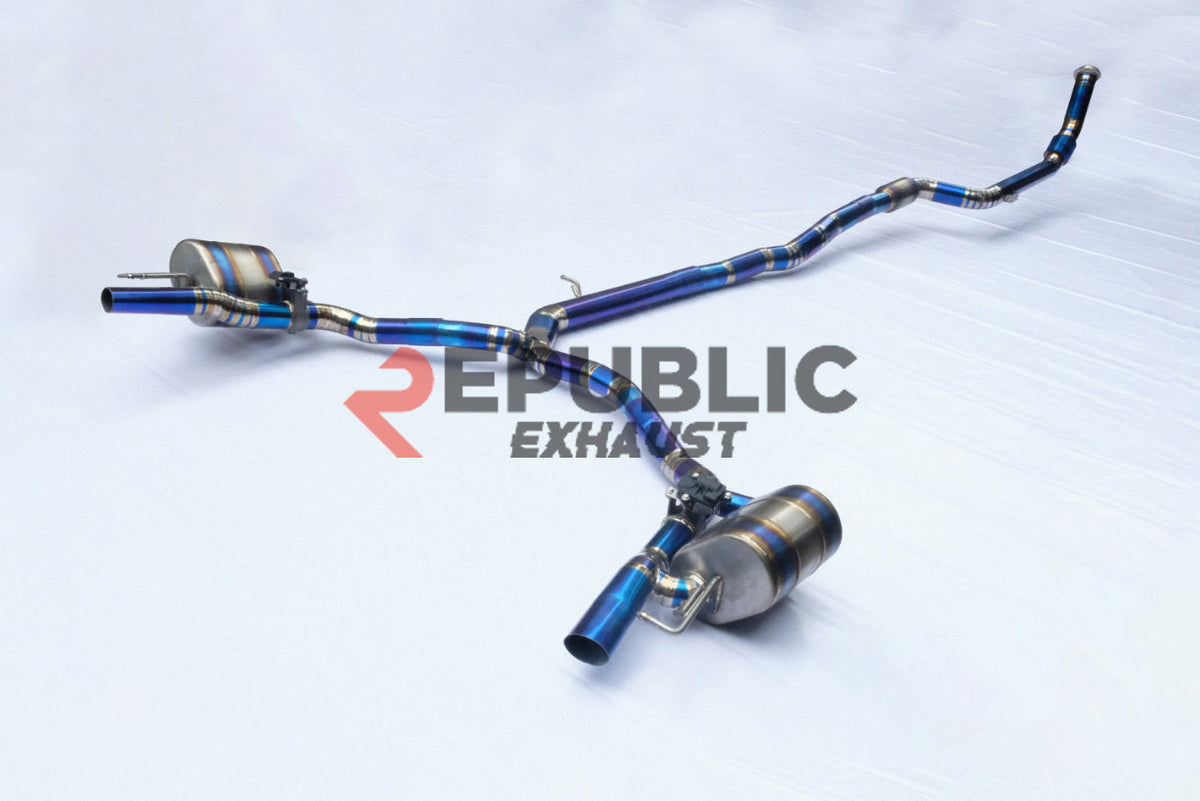 Mercedes Benz AMG GT 4 Door GT53 GT50 X290 2019-ON (3.0T) with Aftermarket Parts - Catback Exhaust with Valve Titanium / Stainless Steel from Republic Exhaust