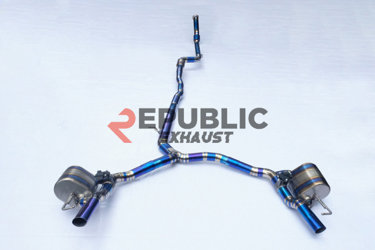 Mercedes Benz AMG GT 4 Door GT53 GT50 X290 2019-ON (3.0T) with Aftermarket Parts - Catback Exhaust with Valve Titanium / Stainless Steel from Republic Exhaust