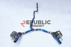 Mercedes Benz AMG GT 4 Door GT53 GT50 X290 2019-ON (3.0T) with Aftermarket Parts - Catback Exhaust with Valve Titanium / Stainless Steel from Republic Exhaust