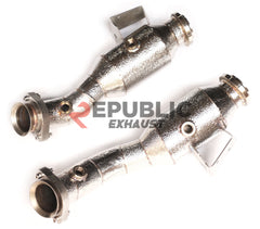 Mercedes Benz C-Class W206 AMG C43 2021-ON (3.0T) with Aftermarket Parts - 100 & 200 & 300 CELL & Test Pipe/No Cat Downpipe Stainless Steel from Republic Exhaust