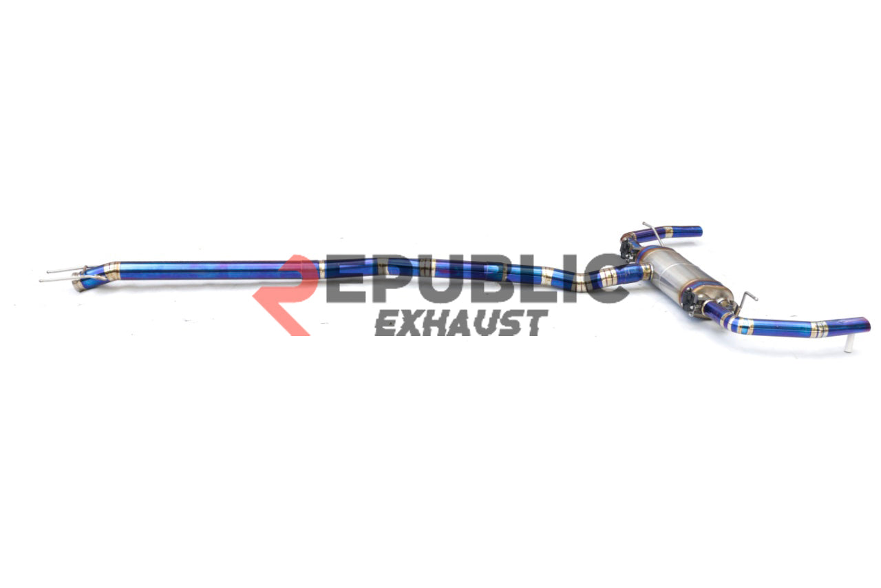 Mercedes Benz CLA-Class CLA45 C118 2020-ON with Aftermarket Parts - Catback Exhaust with Valve Titanium / Stainless Steel from Republic Exhaust