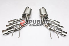 Mercedes Benz G63 AMG W464 2019-ON with Aftermarket Parts - Axle-back Exhaust Sextuple Exit Titanium / Stainless Steel from Republic Exhaust
