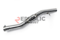 Mercedes Benz GLS-Class X166 GLS450 GLS400 Pre-Facelift 2017 2018 2019 (3.0T) with Aftermarket Parts - Catback Exhaust Dual Tips Exit Titanium / Stainless Steel from Republic Exhaust