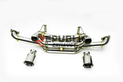 Porsche 718 Cayman GT4RS Spyder RS 2023-ON (4.0L) with Aftermarket Parts - Axle-back Exhaust with Valve Titanium / Stainless Steel from Republic Exhaust