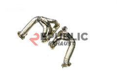 Porsche 981 Cayman S/GTS & Boxster S/GTS 2014 2015 2016 (3.4L) with Aftermarket Parts - 100 & 200 & 300 CELL & Straight Pipe Headers Stainless Steel from Republic Exhaust