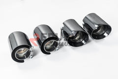Porsche 991.2 Carrera Base/S/T/Targa/4/4S/GTS 2017 2018 2019 (3.0T) with Aftermarket Parts - Axle-back Exhaust Quad Exit Tips Titanium / Stainless Steel from Republic Exhaust