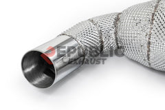 Republic Exhaust 100 & 200 & 300 CELL & Test Pipe/No Cat Downpipe for Porsche 992.1 Carerra Base/S/T/4/4S/Targa 4/Targa 4S/GTS 2020-ON Stainless Steel