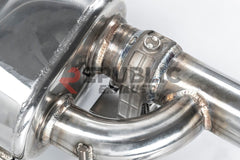 Porsche Cayenne 9Y0 9Y3 2018-ON (3.0T) with Aftermarket Parts - Catback Exhaust V2 with Valve Titanium / Stainless Steel from Republic Exhaust
