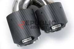 Porsche Cayenne 9Y0 9Y3 2018-ON (3.0T) with Aftermarket Parts - Catback Exhaust V2 with Valve Titanium / Stainless Steel from Republic Exhaust
