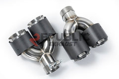 Porsche Cayenne 9Y0 9Y3 2018-ON (3.0T) with Aftermarket Parts - Catback Exhaust V2 with Valve Titanium / Stainless Steel from Republic Exhaust
