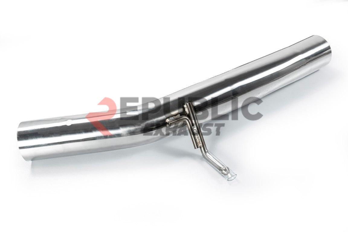 Porsche Cayenne 9Y0 9Y3 2018-ON (3.0T) with Aftermarket Parts - Catback Exhaust V2 with Valve Titanium / Stainless Steel from Republic Exhaust