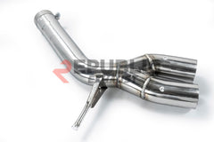 Porsche Cayenne 9Y0 9Y3 2018-ON (3.0T) with Aftermarket Parts - Catback Exhaust V2 with Valve Titanium / Stainless Steel from Republic Exhaust