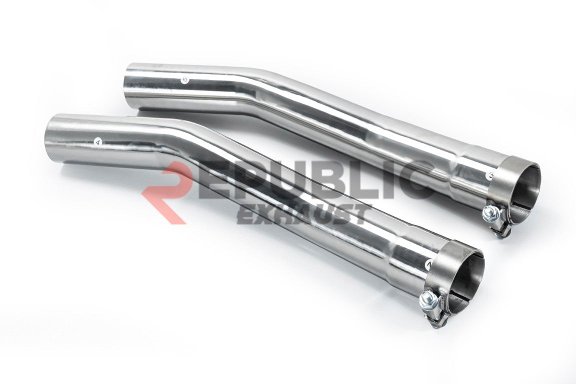 Porsche Cayenne 9Y0 9Y3 2018-ON (3.0T) with Aftermarket Parts - Catback Exhaust V2 with Valve Titanium / Stainless Steel from Republic Exhaust