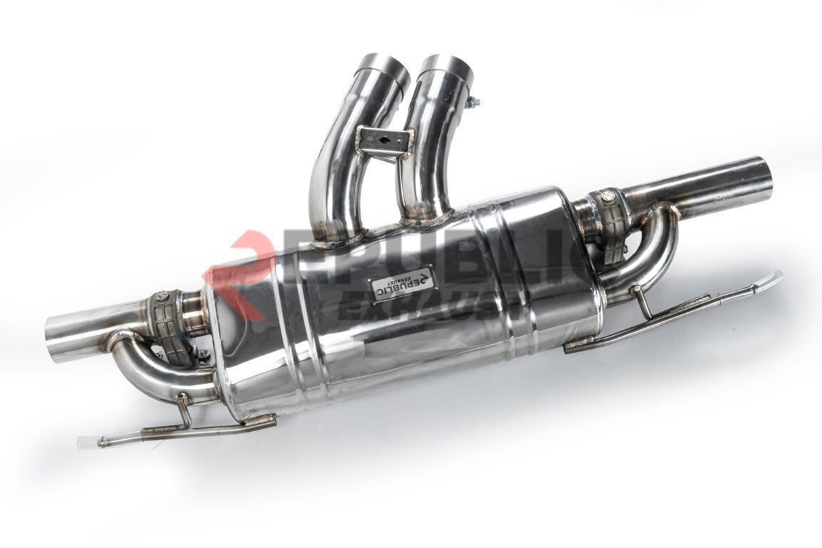 Porsche Cayenne 9Y0 9Y3 2018-ON (3.0T) with Aftermarket Parts - Catback Exhaust V2 with Valve Titanium / Stainless Steel from Republic Exhaust