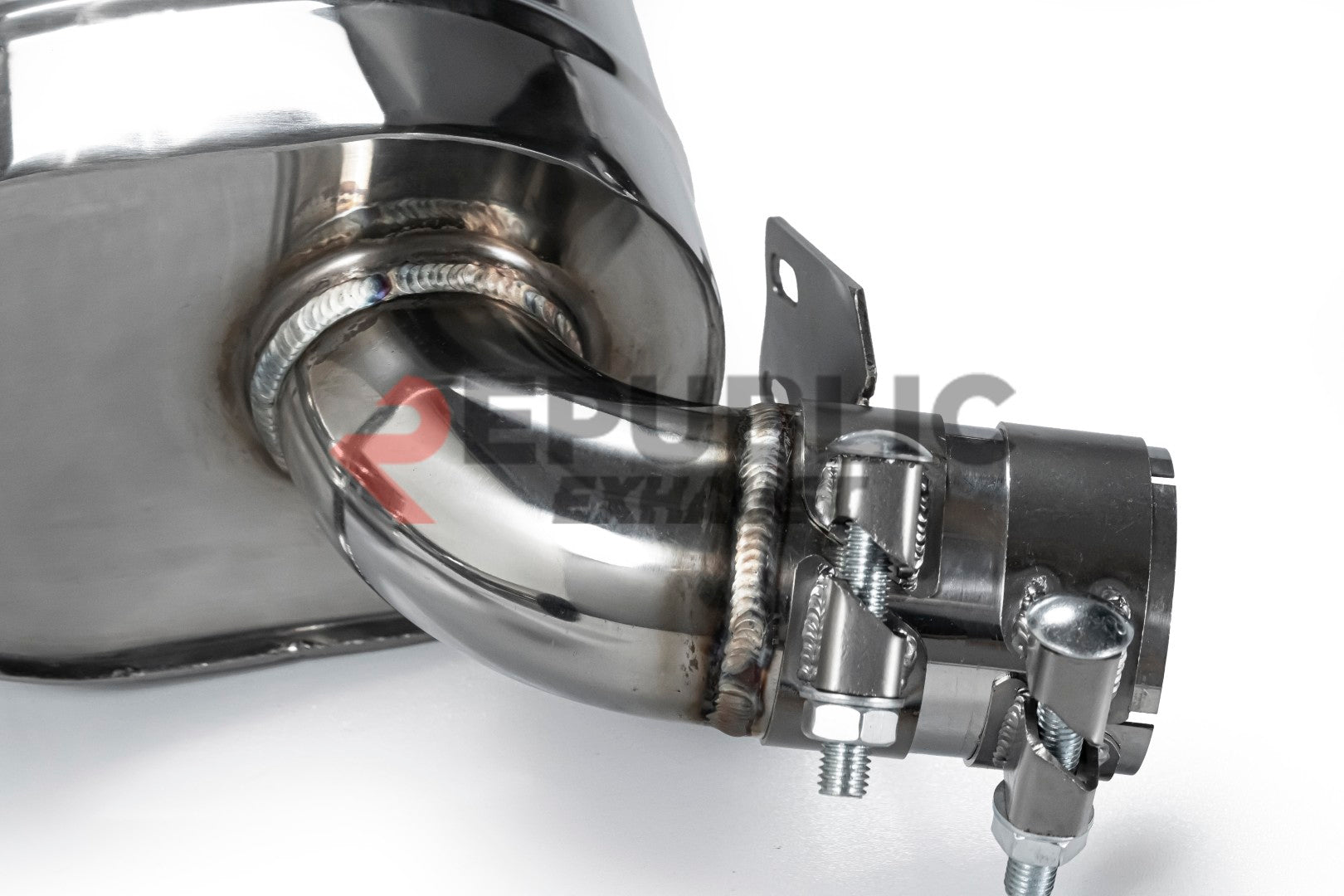 Porsche Cayman/Boxster 987.2 2009 2010 2011 2012 with Aftermarket Parts - Axle-back Exhaust Center Exit Titanium / Stainless Steel from Republic Exhaust