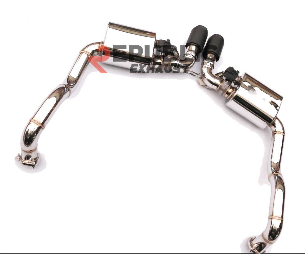 Porsche Cayman/Boxster 987.2 2009 2010 2011 2012 with Aftermarket Parts - Axle-back Exhaust Center Exit Titanium / Stainless Steel from Republic Exhaust