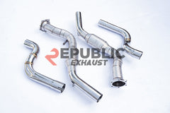 Porsche Panamera 970 970.1 S/4S/GTS 2010 2011 2012 2013 (4.8L) with Aftermarket Parts - 100 & 200 & 300 CELL & Straight Pipe Headers Stainless Steel from Republic Exhaust