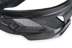 Toyota Supra MK5 A90 A91 3.0 2.0 2020 2021 2022 2023 2024 with Aftermarket Parts - "Alerion" Narrow Body Front Bumper & Lip Carbon Fiber / FRP from Robot Craftsman