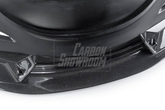 Toyota Supra MK5 A90 A91 3.0 2.0 2020 2021 2022 2023 2024 with Aftermarket Parts - "Alerion" Narrow Body Front Bumper & Lip Carbon Fiber / FRP from Robot Craftsman