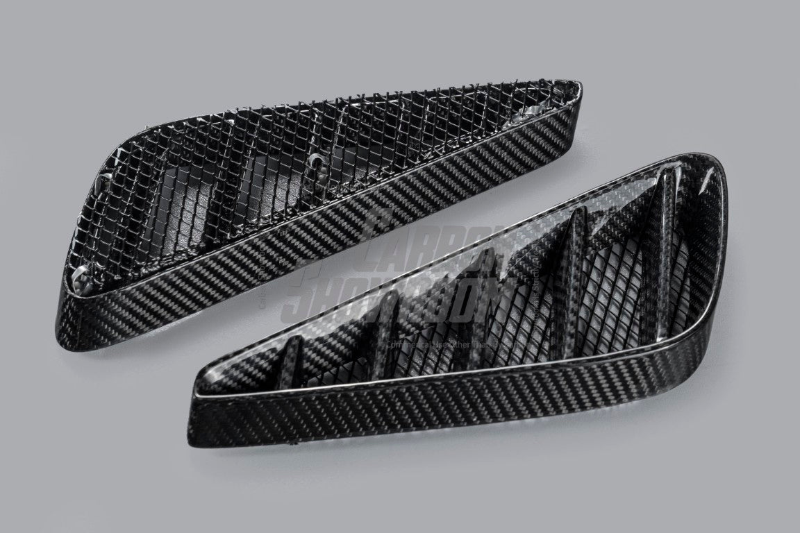 Toyota Supra MK5 A90 A91 3.0 2.0 2020 2021 2022 2023 2024 with Aftermarket Parts - Alerion Widebody Front Bumper & Lip Carbon Fiber / FRP from Robot Craftsman