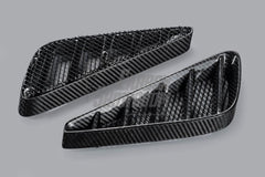 Toyota Supra MK5 A90 A91 3.0 2.0 2020 2021 2022 2023 2024 with Aftermarket Parts - Alerion Widebody Front Bumper & Lip Carbon Fiber / FRP from Robot Craftsman