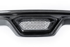 Ford Mustang Ecoboost V6 GT March1 Bullitt S550.1 S550.2 2015-2023 (note: dual exhaust tips) with Aftermarket Parts - CAVALIER Rear Diffuser Carbon Fiber/FRP from Robot Craftsman